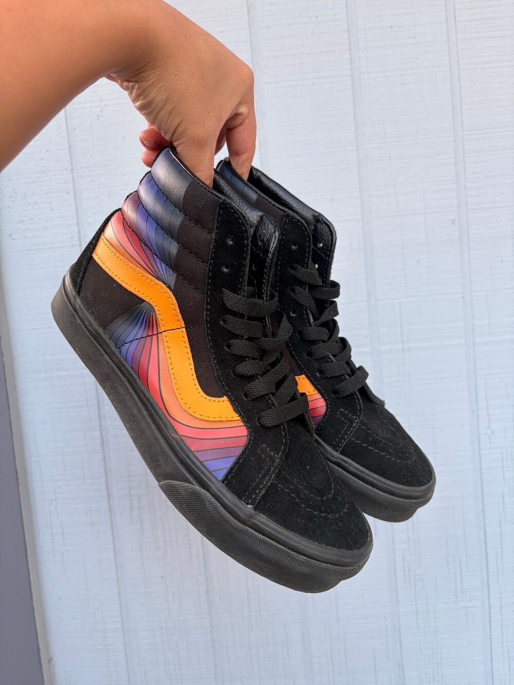 Vans Rainbow high top sneakers